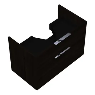 sanibel-Waschtisch-Unterbau 2.0 FLEX WVKS077 770mm breit Schubl/Auszug Marone Trüffel