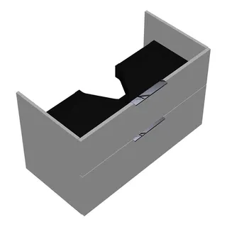 sanibel-Waschtisch-Unterbau 2.0 FLEX WVKT095 950mm breit Schubl/Auszug Weiß Matt
