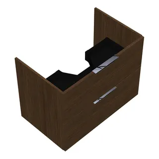 sanibel-Waschtisch-Unterbau 2.0 FLEX WVLB080 800mm breit Schubl/Auszug Eiche Cashmere