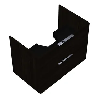 sanibel-Waschtisch-Unterbau 2.0 FLEX WVLB080 800mm breit Schubl/Auszug Marone Trüffel