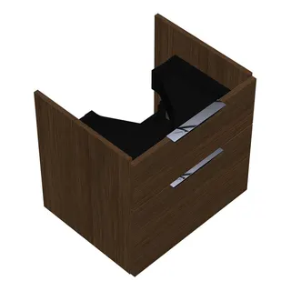 sanibel-Waschtisch-Unterbau 2.0 FLEX WVLD055 550mm breit Schubl/Auszug Eiche Cashmere