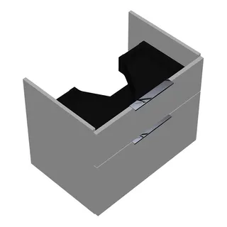sanibel-Waschtisch-Unterbau 2.0 FLEX WVLD065 650mm breit Schubl/Auszug Weiß Matt