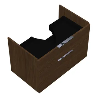 sanibel-Waschtisch-Unterbau 2.0 FLEX WVLD080 800mm breit Schubl/Auszug Eiche Cashmere