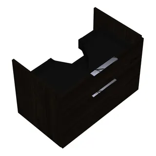 sanibel-Waschtisch-Unterbau 2.0 FLEX WVLD080 800mm breit Schubl/Auszug Marone Trüffel
