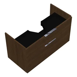sanibel-Waschtisch-Unterbau 2.0 FLEX WVLD095 950mm breit Schubl/Auszug Eiche Cashmere