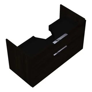 sanibel-Waschtisch-Unterbau 2.0 FLEX WVLD095 950mm breit Schubl/Auszug Marone Trüffel