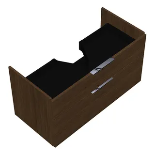 sanibel-Waschtisch-Unterbau 2.0 FLEX WVLD100 1000mm breit Schubl/Auszug EicheCashmere