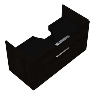 sanibel-Waschtisch-Unterbau 2.0 FLEX WVLD100 1000mm breit Schubl/Auszug MaroneTrüffel