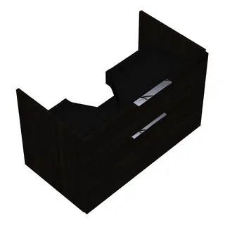 sanibel-Waschtisch-Unterbau 2.0 FLEX WVLF085L 850mm breit Schubl/Auszug Marone Trüffel