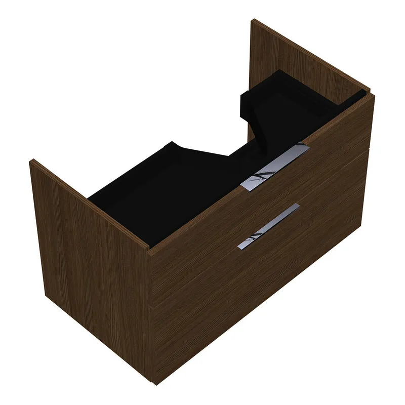 sanibel-Waschtisch-Unterbau 2.0 FLEX WVLF085R 850mm breit Schubl/Auszug Eiche Cashmere