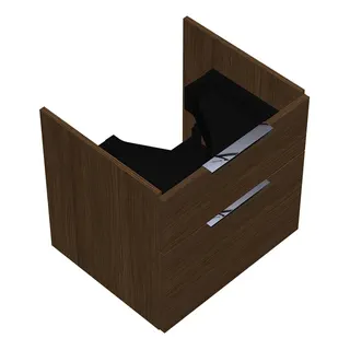 sanibel-Waschtisch-Unterbau 2.0 FLEX WVLI055 550mm breit Schubl/Auszug Eiche Cashmere