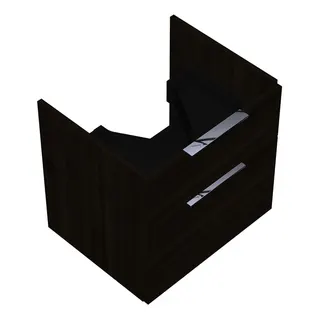 sanibel-Waschtisch-Unterbau 2.0 FLEX WVLL055 550mm breit Schubl/Auszug Marone Trüffel