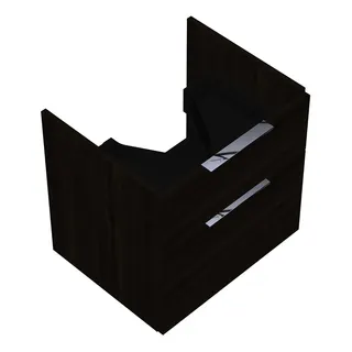 sanibel-Waschtisch-Unterbau 2.0 FLEX WVLN055 550mm breit Schubl/Auszug Marone Trüffel