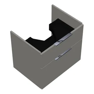 sanibel-Waschtisch-Unterbau 2.0 FLEX WVLN060 600mm breit Schubl/Auszug Weiß Glänzend