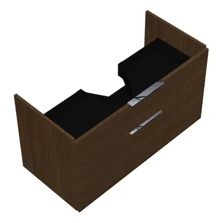 sanibel-Waschtisch-Unterbau 2.0 FLEX WVLN095 950mm breit Schubl/Auszug Eiche Cashmere