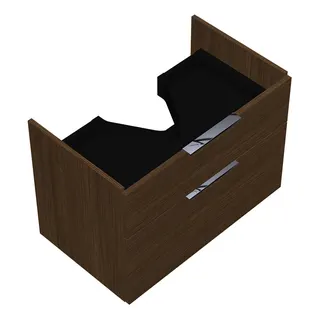 sanibel-Waschtisch-Unterbau 2.0 FLEX WVLS075 750mm breit Schubl/Auszug Eiche Cashmere