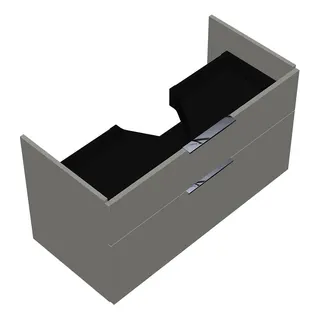 sanibel-Waschtisch-Unterbau 2.0 FLEX WVLS095 950mm breit Schubl/Auszug Weiß Glänzend