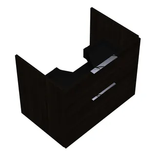 sanibel-Waschtisch-Unterbau 2.0 FLEX WVLV075 750mm breit Schubl/Auszug Marone Trüffel