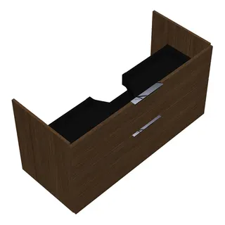 sanibel-Waschtisch-Unterbau 2.0 FLEX WVLV115 1150mm breit Schubl/Auszug EicheCashmere