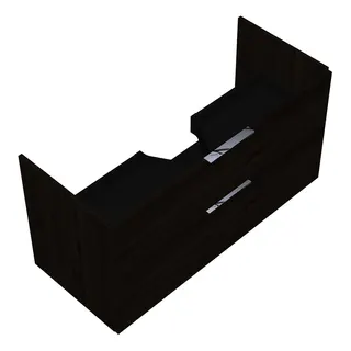 sanibel-Waschtisch-Unterbau 2.0 FLEX WVLV115 1150mm breit Schubl/Auszug MaroneTrüffel