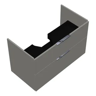 sanibel-Waschtisch-Unterbau 2.0 FLEX WVLW095L 950mm breit Schubl/Auszug Weiß Glänzend