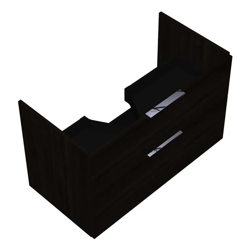 sanibel-Waschtisch-Unterbau 2.0 FLEX WVLW095L 950mm breit Schubl/Auszug Marone Trüffel