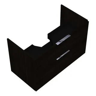 sanibel-Waschtisch-Unterbau 2.0 FLEX WVLW095L 950mm breit Schubl/Auszug Marone Trüffel