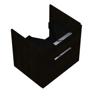 sanibel-Waschtisch-Unterbau 2.0 FLEX WVLZ055 550mm breit Schubl/Auszug Marone Trüffel