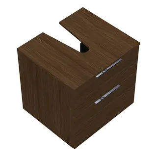 sanibel-Waschtisch-Unterbau UNI 2.0 FLEX WVMB060 600mm breit Schubl/Auszug Eiche Cashmere