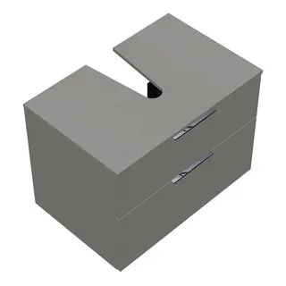 sanibel-Waschtisch-Unterbau UNI 2.0 FLEX WVMB080 800mm breit Schubl/Auszug Weiß Glänzend
