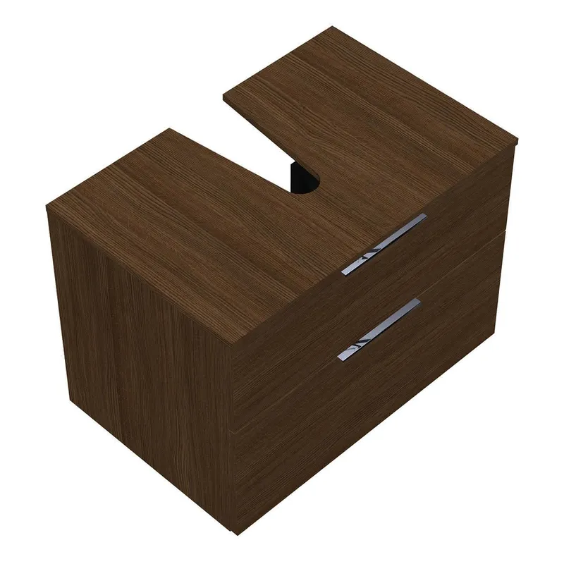 sanibel-Waschtisch-Unterbau UNI 2.0 FLEX WVMB080 800mm breit Schubl/Auszug Eiche Cashmere