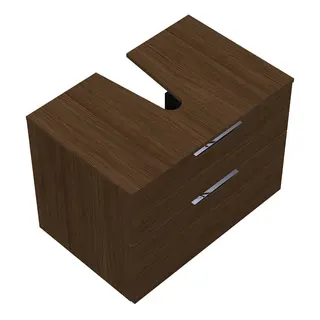 sanibel-Waschtisch-Unterbau UNI 2.0 FLEX WVMB080 800mm breit Schubl/Auszug Eiche Cashmere
