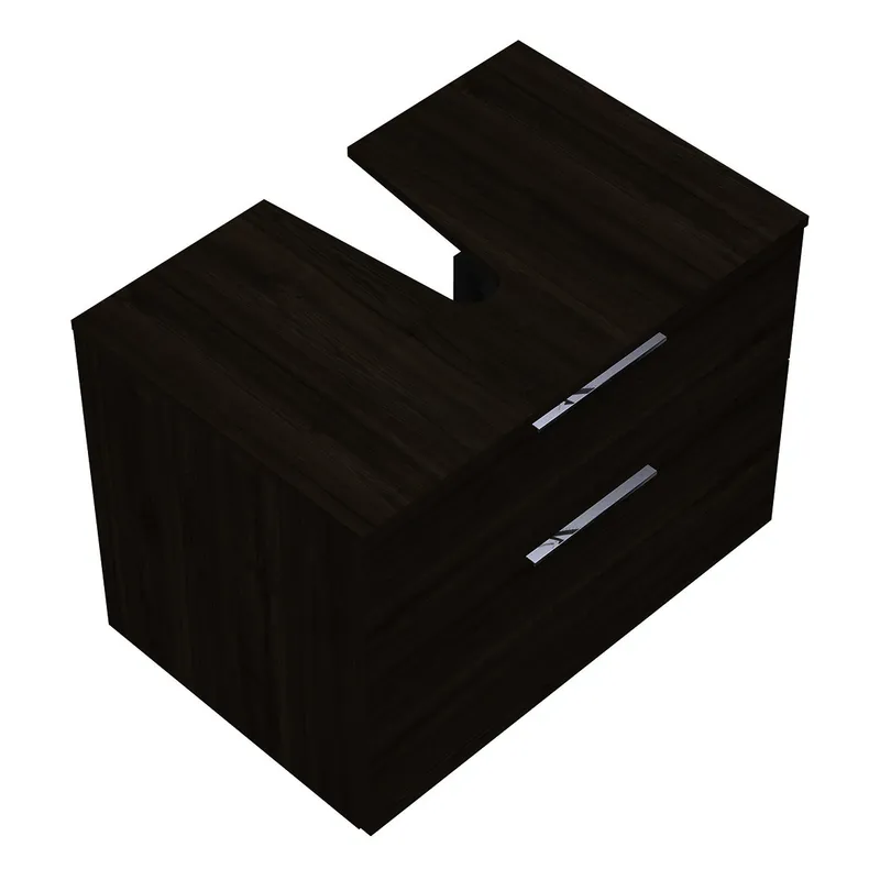 sanibel-Waschtisch-Unterbau UNI 2.0 FLEX WVMB080 800mm breit Schubl/Auszug Marone Trüffel
