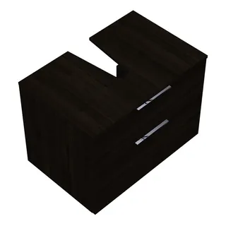 sanibel-Waschtisch-Unterbau UNI 2.0 FLEX WVMB080 800mm breit Schubl/Auszug Marone Trüffel