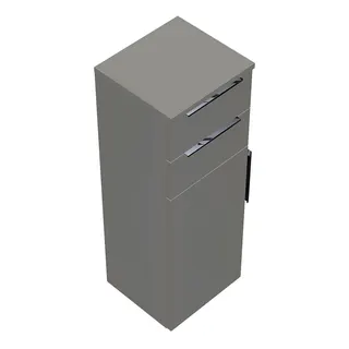 sanibel-Mittelschrank 2.0 FLEX UHIG035L links 350x980mm Weiß Glänzend