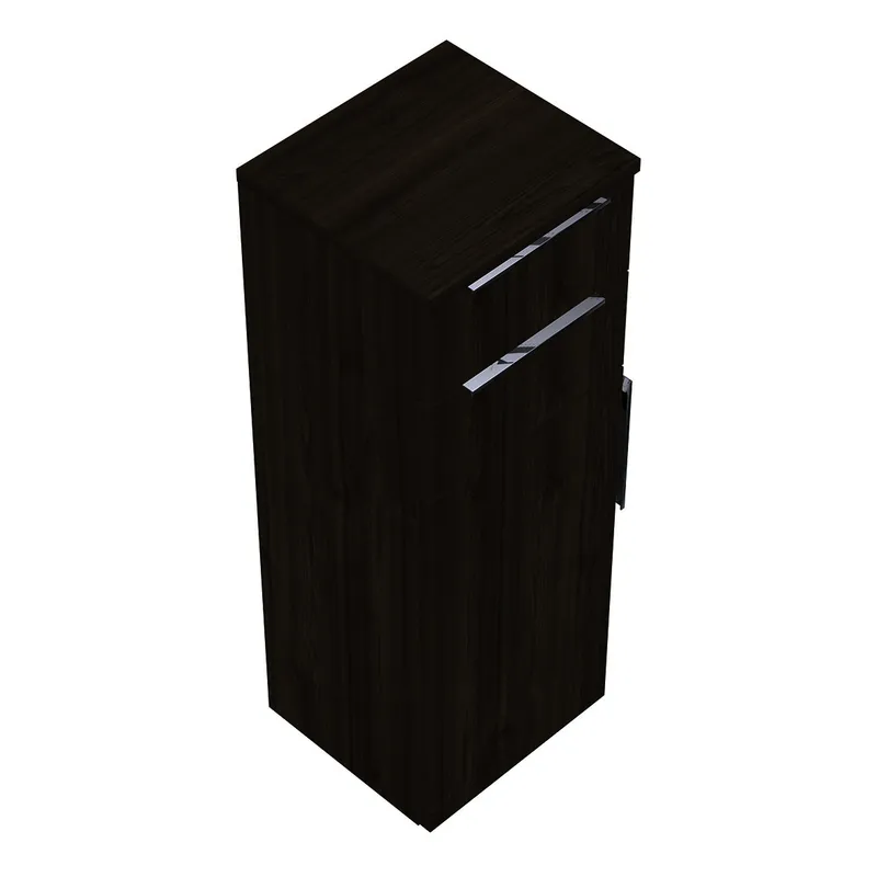 sanibel-Mittelschrank 2.0 FLEX UHIG035L links 350x980mm Marone Trüffel