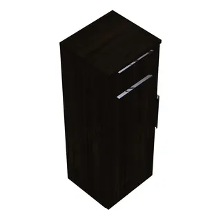 sanibel-Mittelschrank 2.0 FLEX UHIG035L links 350x980mm Marone Trüffel