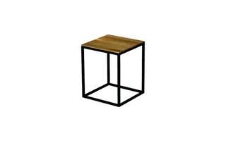 BE Badmöbel Lux Shape Hocker Q020 FH814 Weiß Feinstruktur matt 350x350x430mm