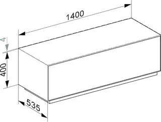 Keuco SB Standm. Edition Lignatur 33322 1 Ausz. Nussb. – Bild 2