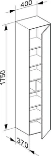 Keuco HS Edition Lignatur 33330 L. angeschl. Nussb. – Bild 2