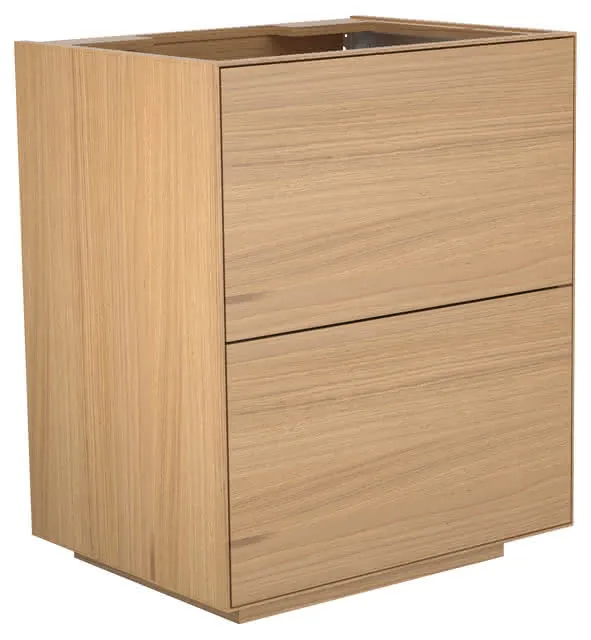 Keuco WUB Standm. Edition Lignatur 33340 f. Ker.-Waschtisch 2 Ausz. Nussb.