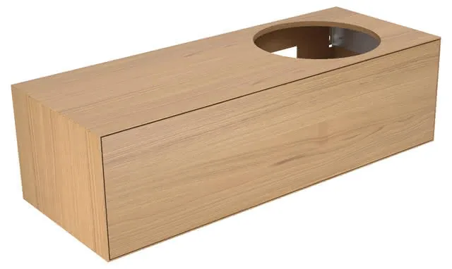 Keuco WUB Edition Lignatur 33372 f. Vari.-Waschtisch R. 1 Ausz. Nussb.
