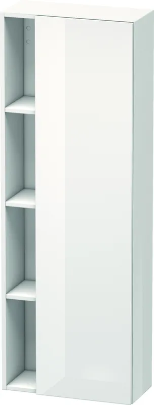 Duravit Hochschrank DuraStyle 240x500x1400mm 1 Tür, TA re., weiß hgl./weiß hgl.