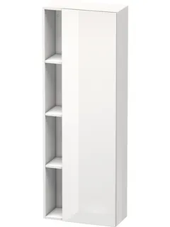 Duravit Hochschrank DuraStyle 240x500x1400mm 1 Tür, TA re., weiß hgl./weiß hgl. – Bild 2