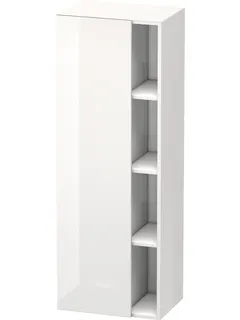 Duravit Hochschrank DuraStyle 360x500x1400mm 1 Tür, TA li., weiß hgl./weiß hgl. – Bild 2