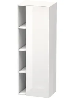Duravit Hochschrank DuraStyle 360x500x1400mm 1 Tür, TA re., weiß hgl./weiß hgl. – Bild 2