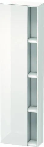Duravit Hochschrank DuraStyle 240x500x1800mm 1 Tür, TA li., weiß hgl./weiß hgl.