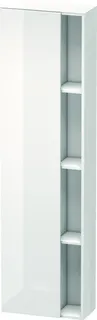 DU Hochschrank DuraStyle 240x500x1800mm 1 Tür, TA li., weiß hgl./weiß hgl.