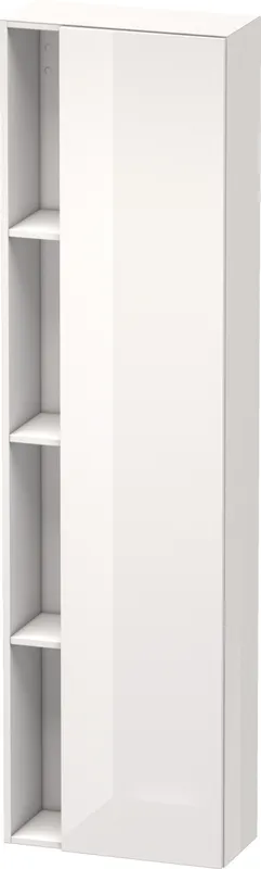 Duravit Hochschrank DuraStyle 240x500x1800mm 1 Tür, TA re., weiß hgl./weiß hgl.