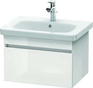 Duravit WTU wandh. DuraStyle 448x580x398mm 1 Ausz.,232065,weiß hgl./weiß hgl.